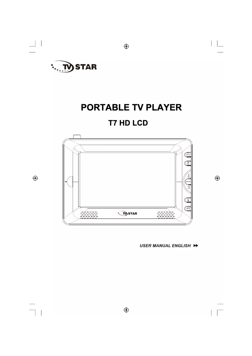 Image de la première page du manuel de l'appareil T7 HD