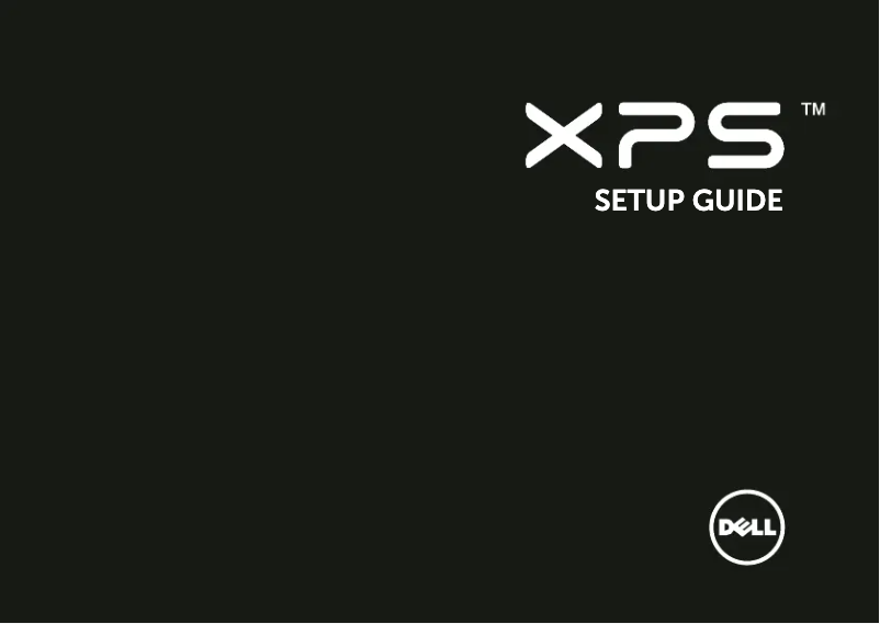 Page n°1 - Guide d'installation Dell XPS 8300