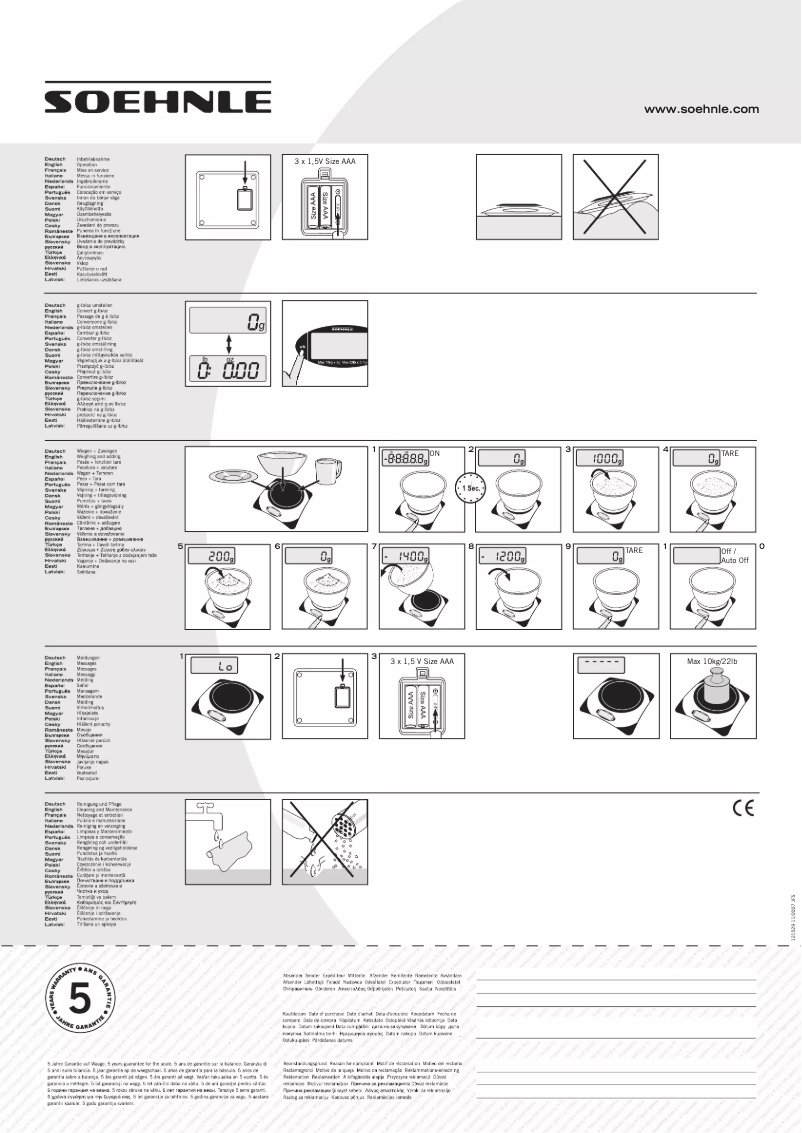 Image de la première page du manuel de l'appareil Plateau
