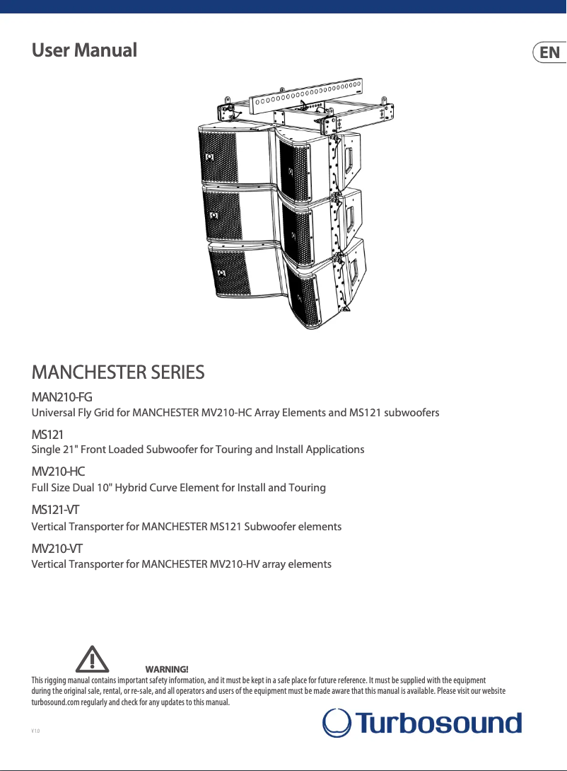 Imagen de la primera página del manual del dispositivo MAN210-FG