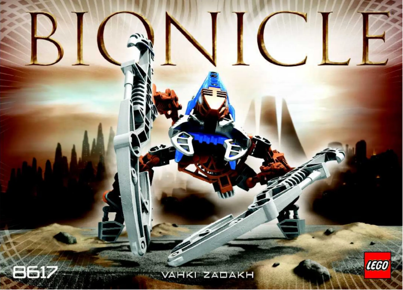 Page n°1 - Manuel utilisateur Lego Vahki Zadakh