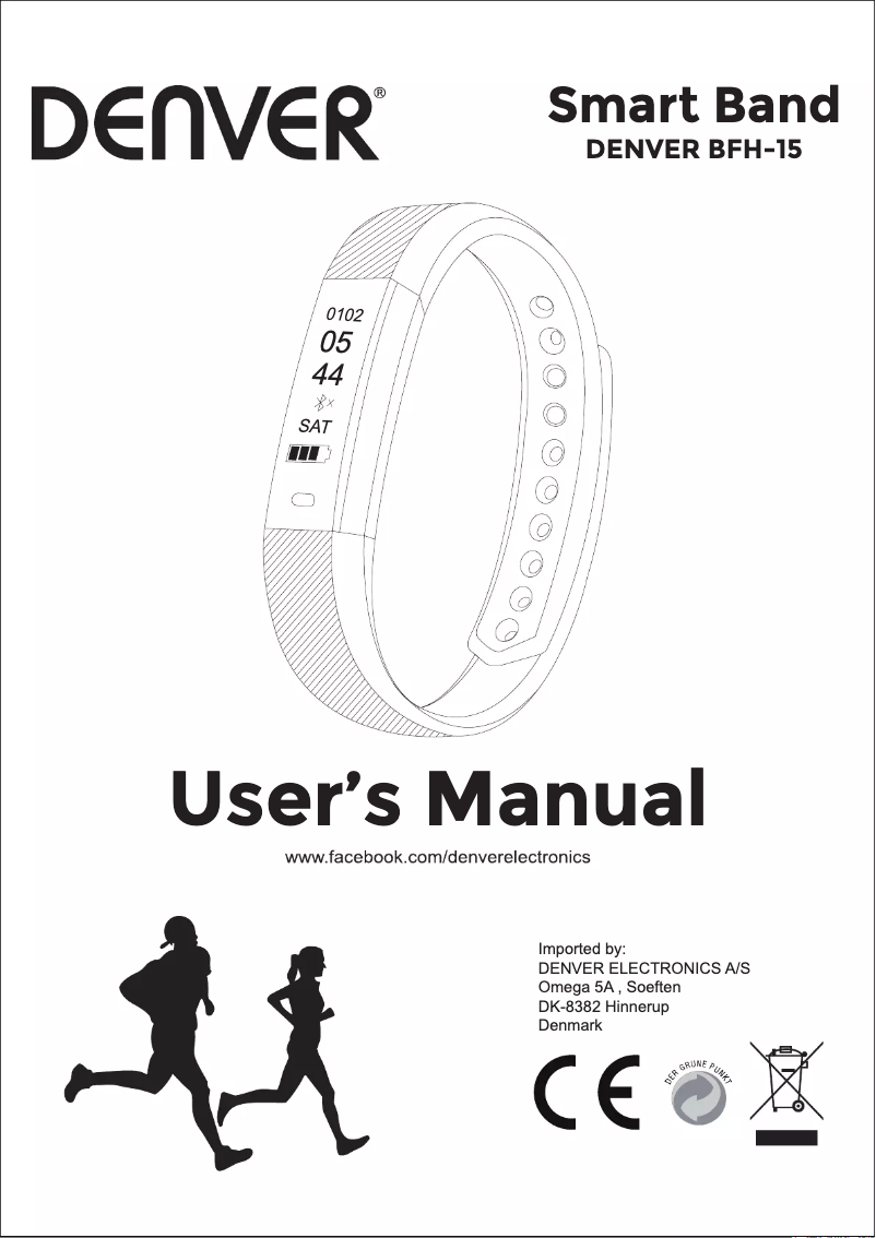 Page 1 de la notice Manuel utilisateur Denver BFH-15