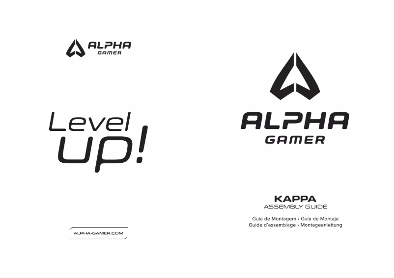 Page 1 de la notice Manuel utilisateur Alpha Gamer Kappa