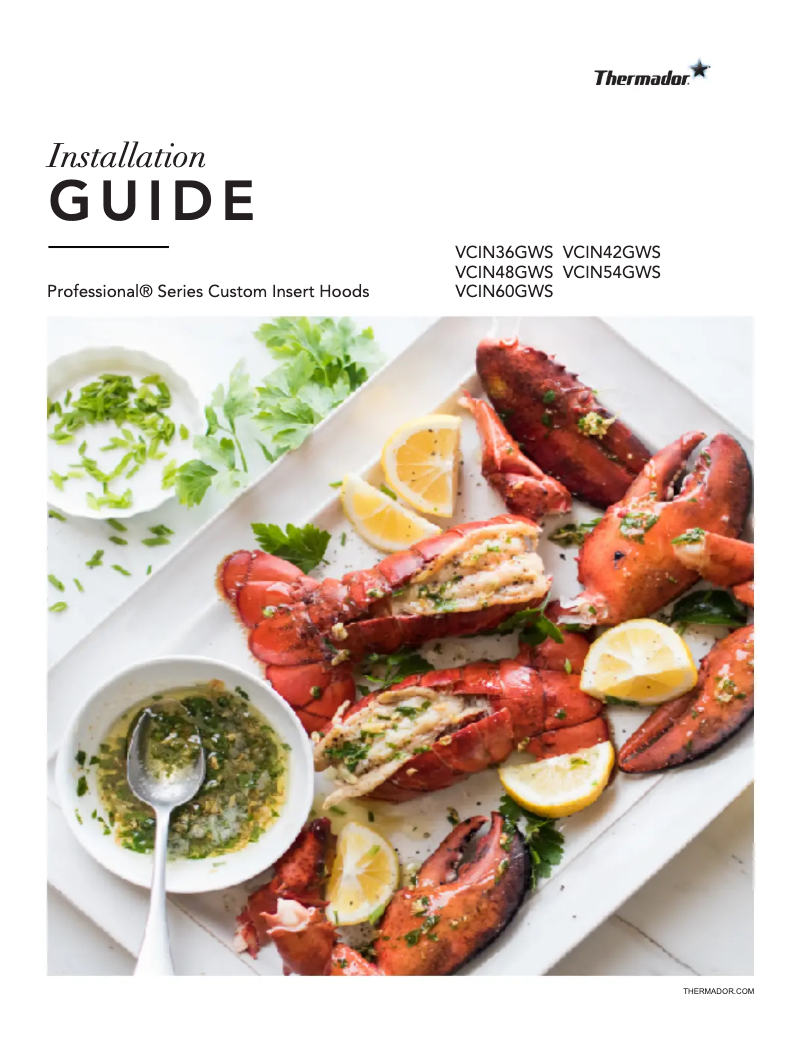 Image de la première page du manuel de l'appareil VCIN60GWS