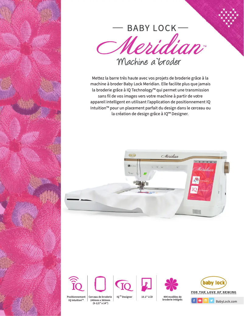 Image de la première page du manuel de l'appareil Meridian