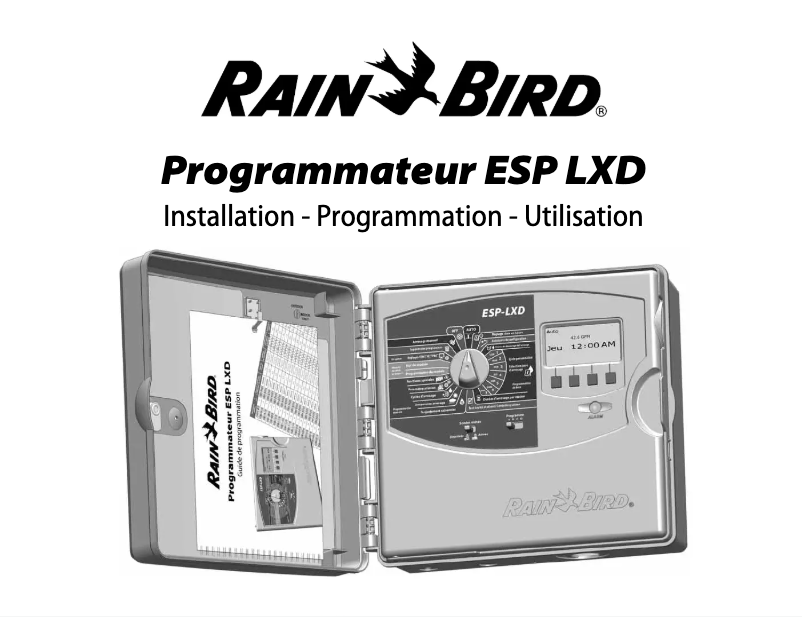 Página 1 del manual Manual de usuario Rain Bird ESP-LXD