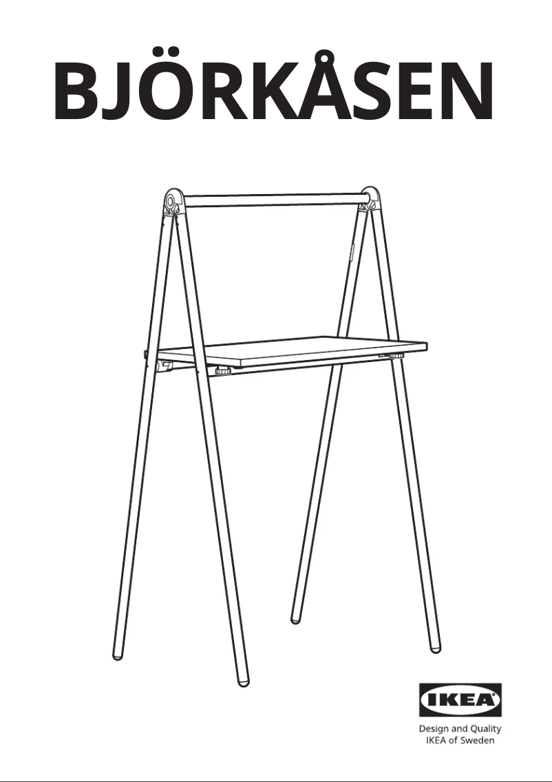 Image de la première page du manuel de l'appareil BJÖRKÅSEN 405.264.06