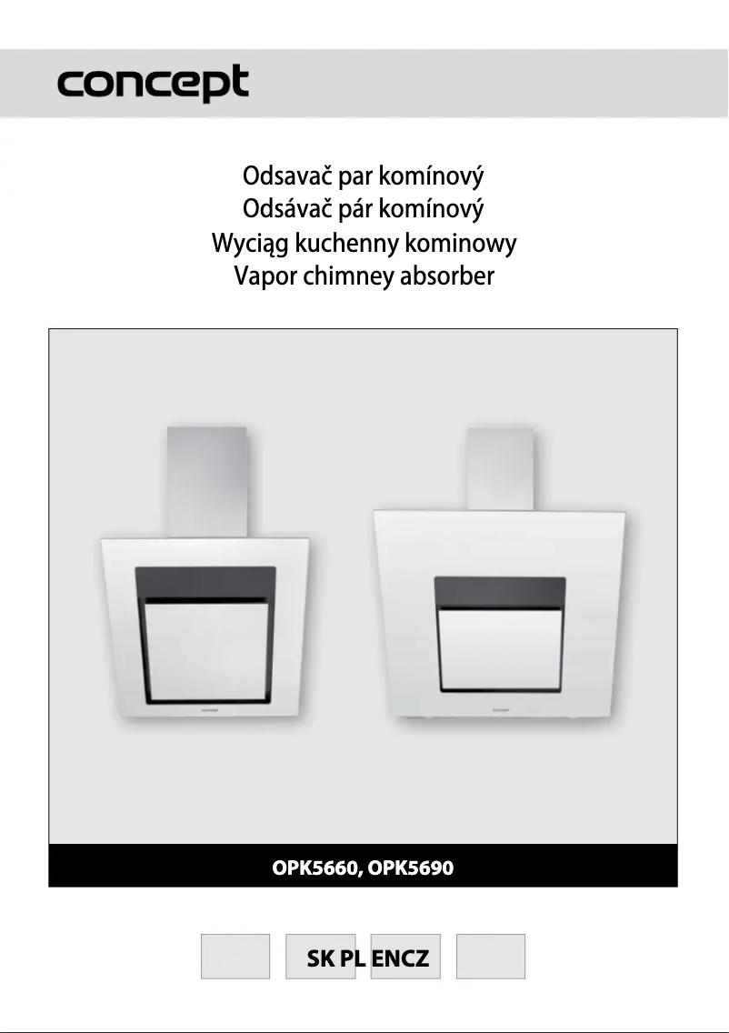 Page n°1 - Manuel utilisateur Concept OPK-5660