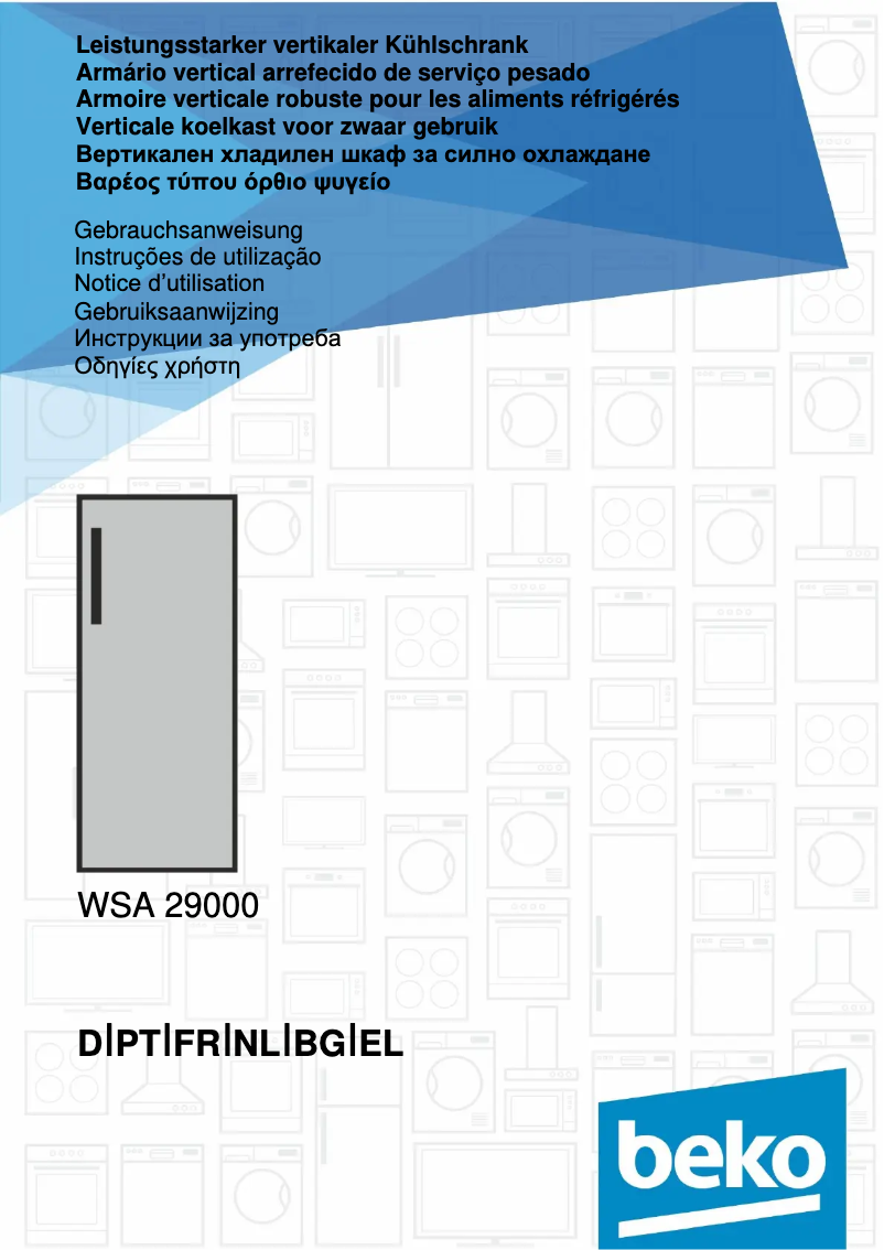 Page n°1 - Manuel utilisateur Beko WSA 29000