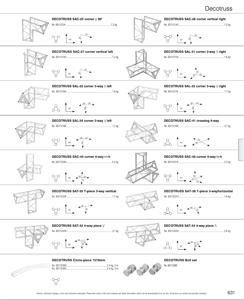Page n°1 - Catalogue Decotruss SAC 41