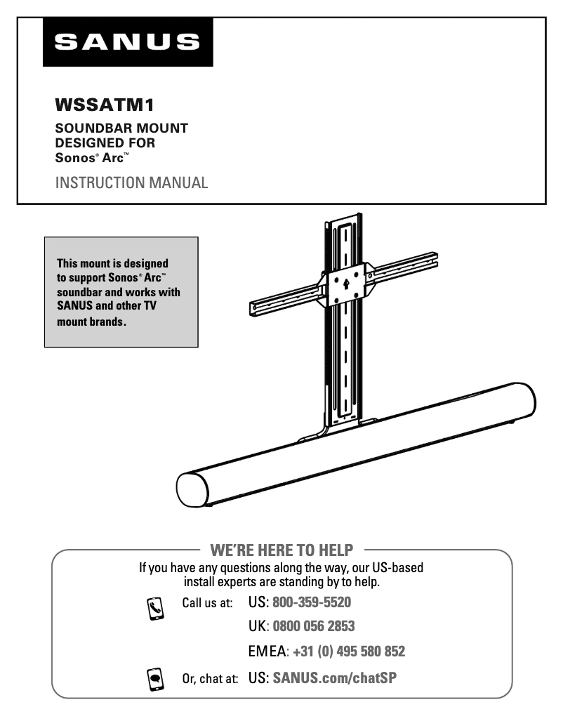 Image de la première page du manuel de l'appareil WSSATM1
