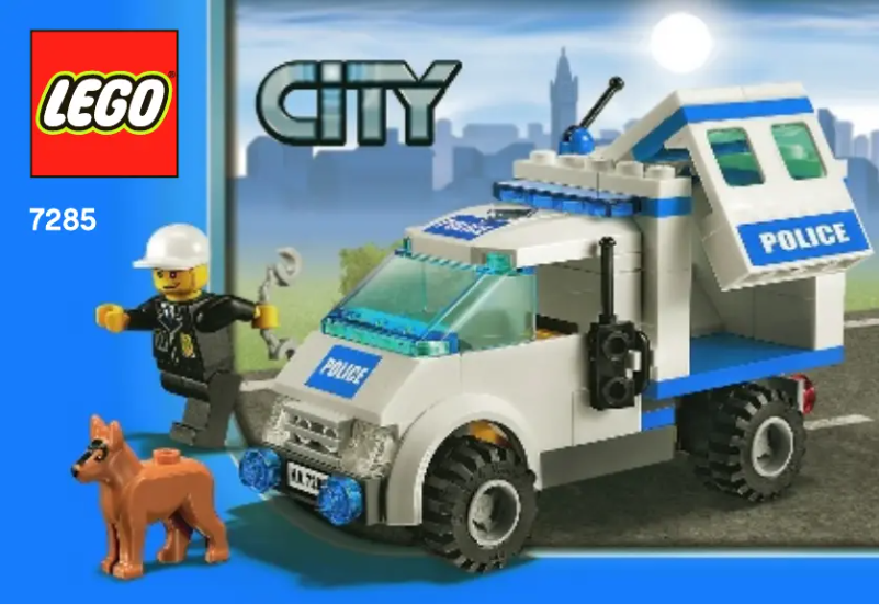 Page n°1 - Manuel utilisateur Lego City 7741