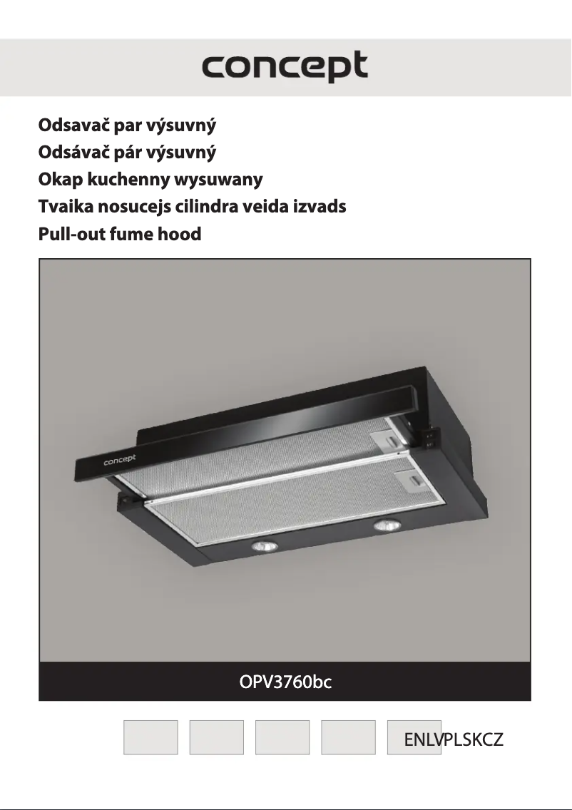 Image de la première page du manuel de l'appareil OPV3760BC