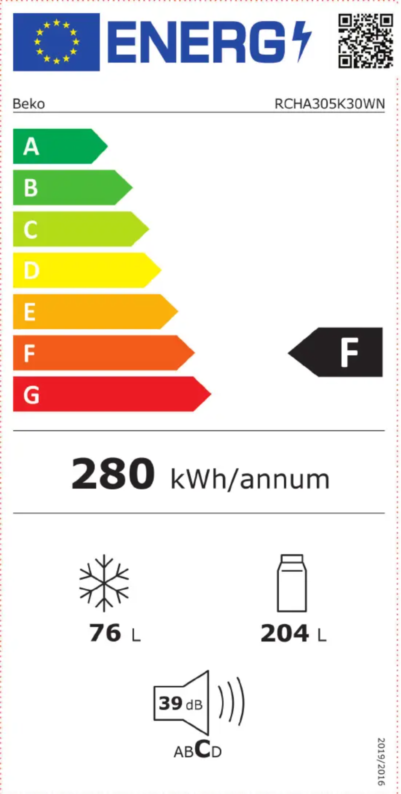 Image de la première page du manuel de l'appareil RCHA305K30WN