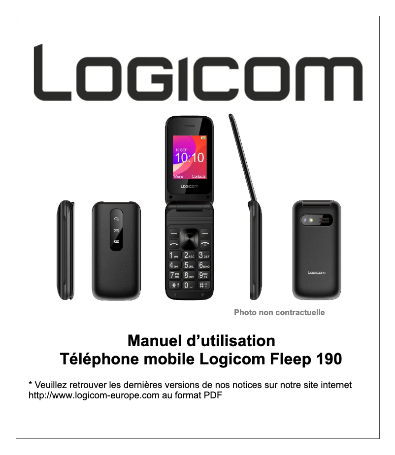 Image de la première page du manuel de l'appareil Le Fleep 178