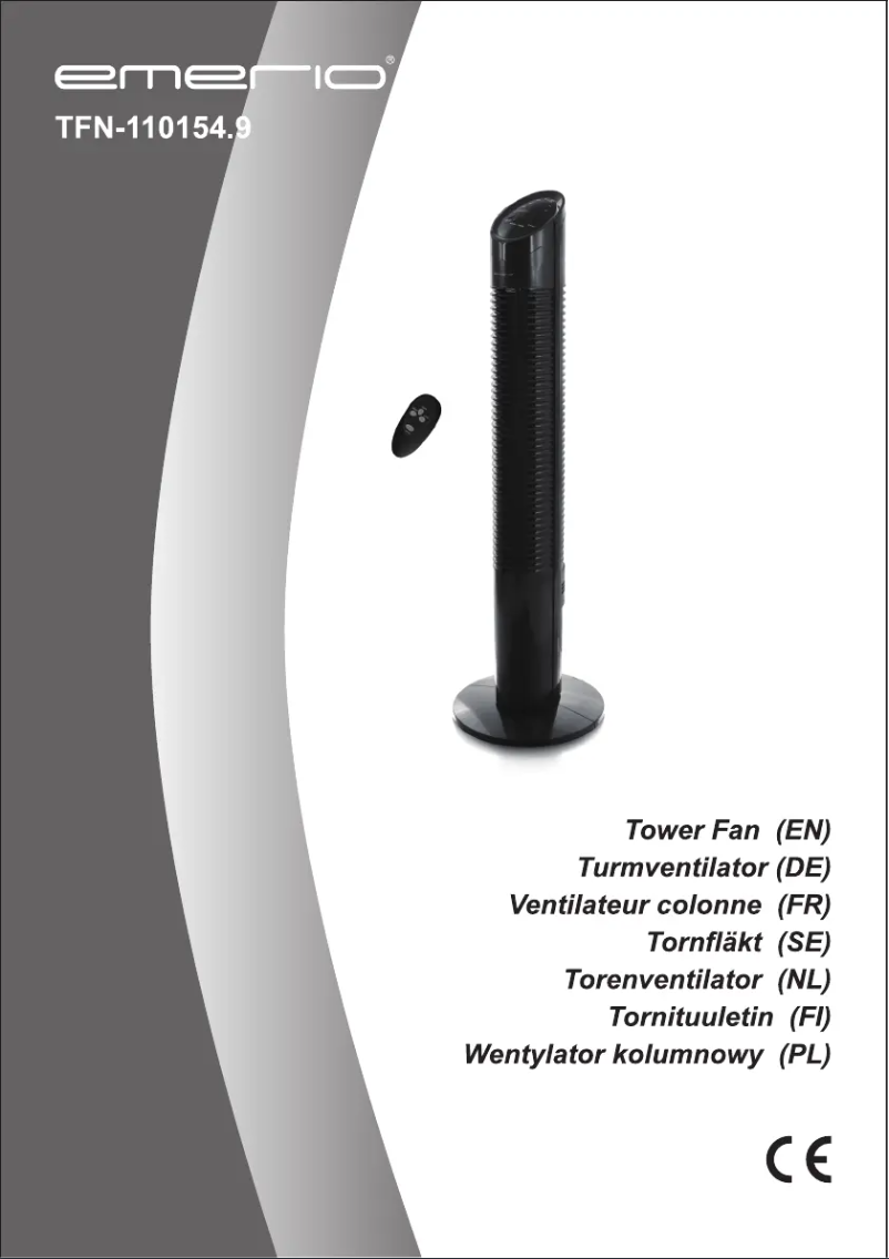 Page n°1 - Manuel utilisateur Emerio TFN-110154.9