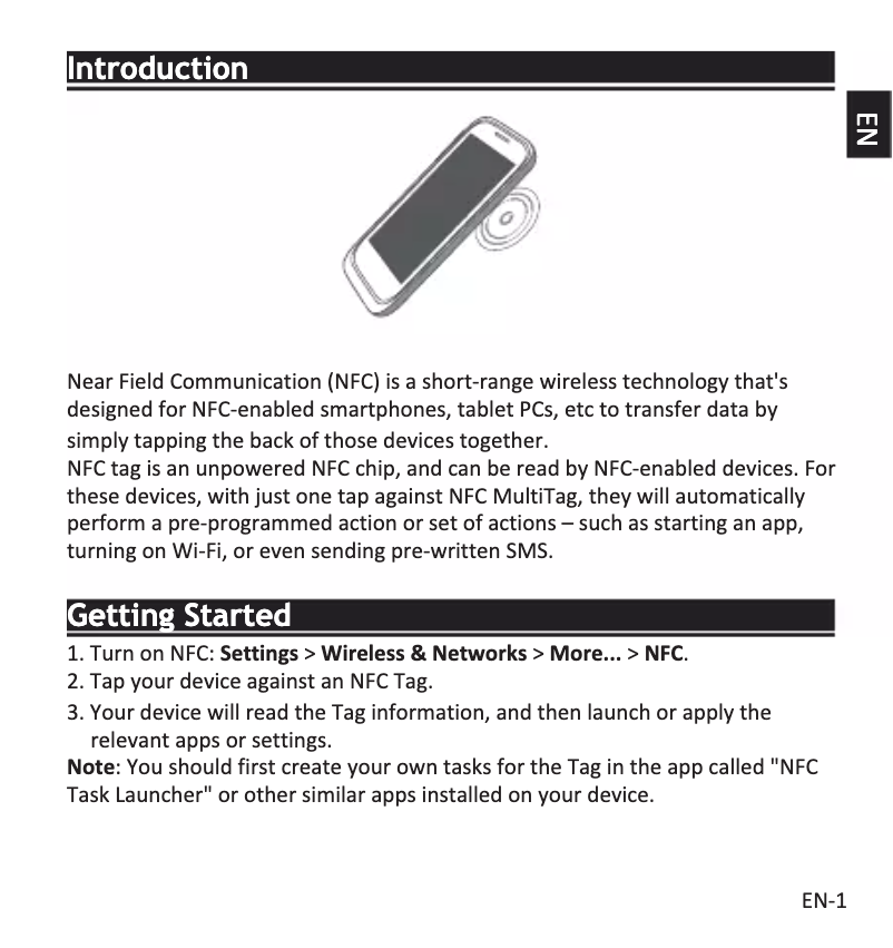 Page 1 de la notice Manuel utilisateur Prestigio PKR1