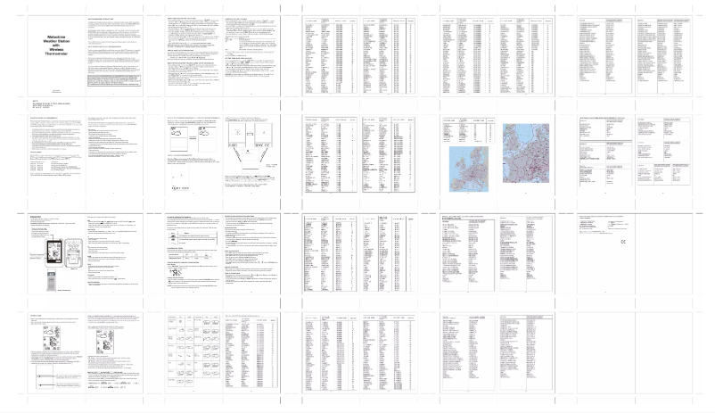 Image de la première page du manuel de l'appareil W927