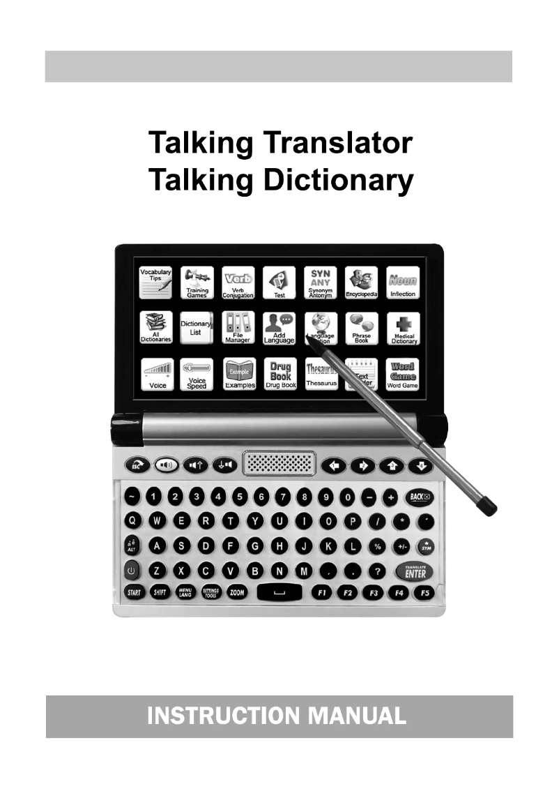 Page 1 de la notice Manuel utilisateur Trano T-22