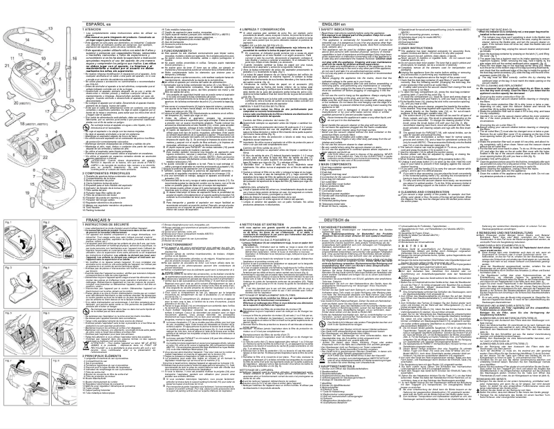 Image de la première page du manuel de l'appareil New Springtec AB2701