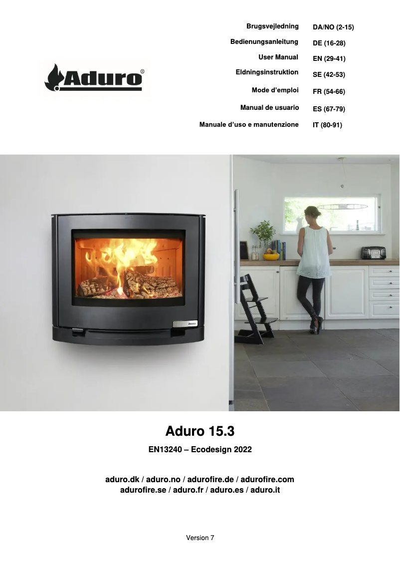 Image de la première page du manuel de l'appareil 15.3