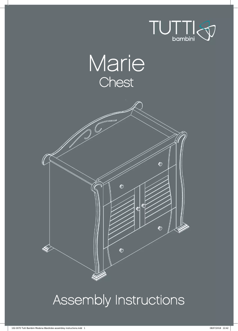 Página 1 del manual Manual de usuario Tutti Bambini Marie