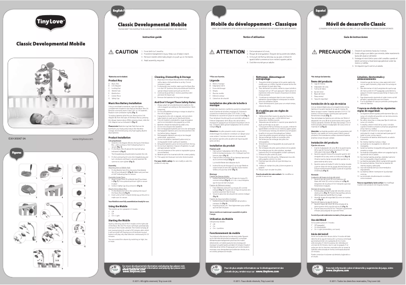 Image de la première page du manuel de l'appareil Classic Developmental