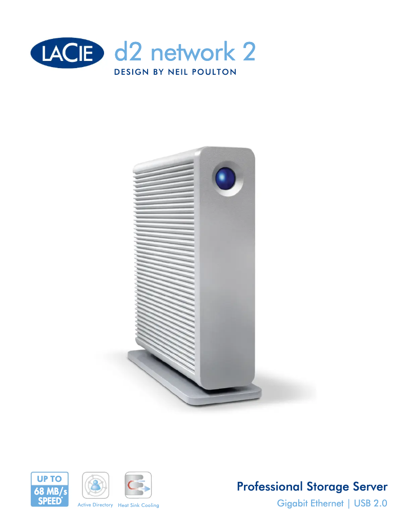 Imagen de la primera página del manual del dispositivo d2 Network 2