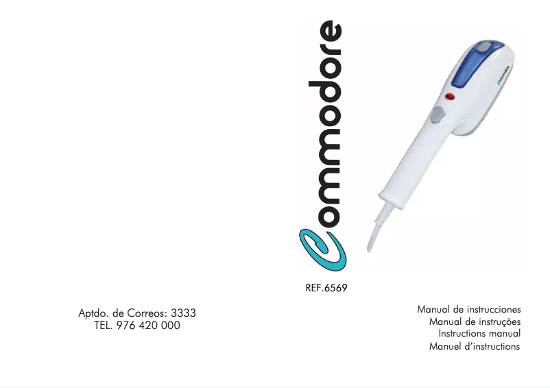 Image de la première page du manuel de l'appareil 6569