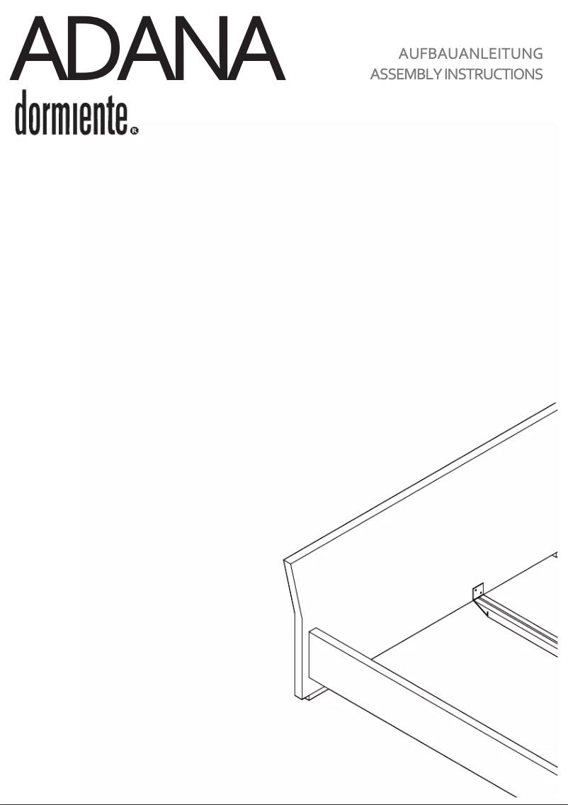 Página 1 del manual Manual de usuario Dormiente Adana