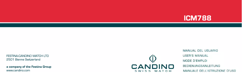 Page 1 de la notice Manuel utilisateur Candino C4371