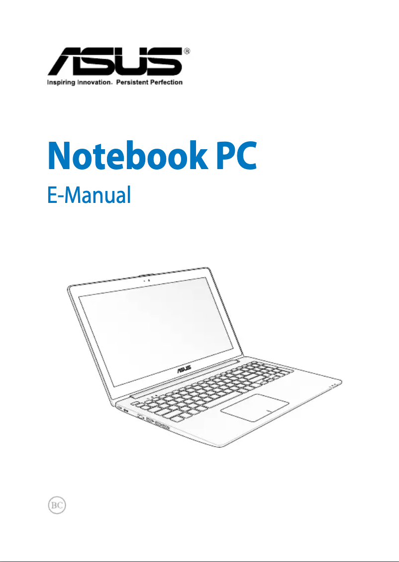 Page 1 de la notice Manuel utilisateur Asus S451LA-CA033H