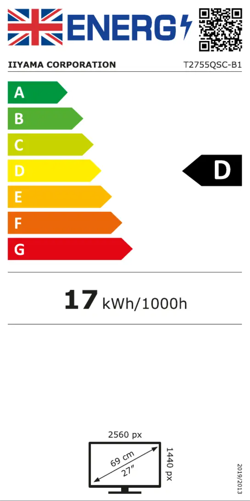 Image de la première page du manuel de l'appareil ProLite T2755QSC