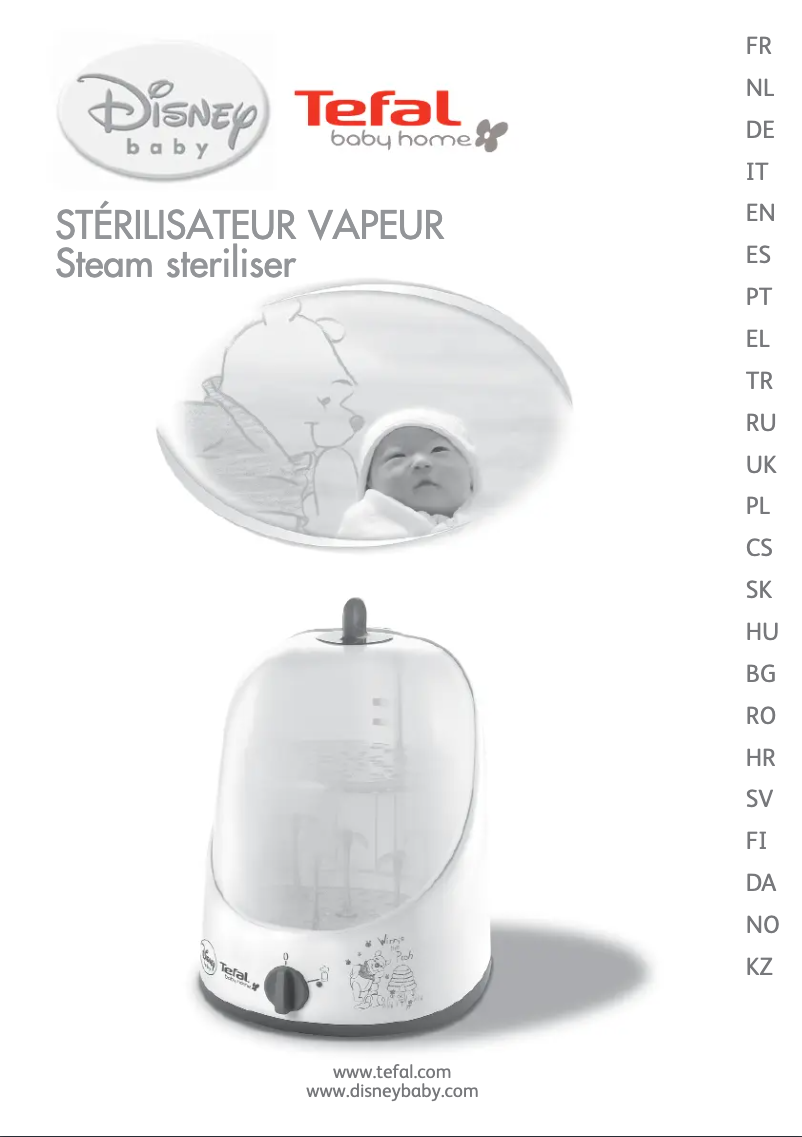 Page n°1 - Manuel utilisateur Tefal Disney TD7300K0