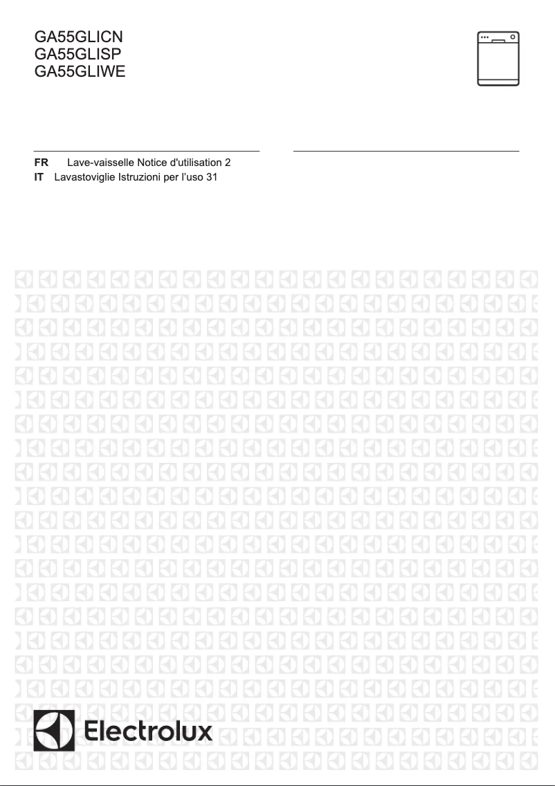 Page n°1 - Manuel utilisateur Electrolux GA55GLIWE