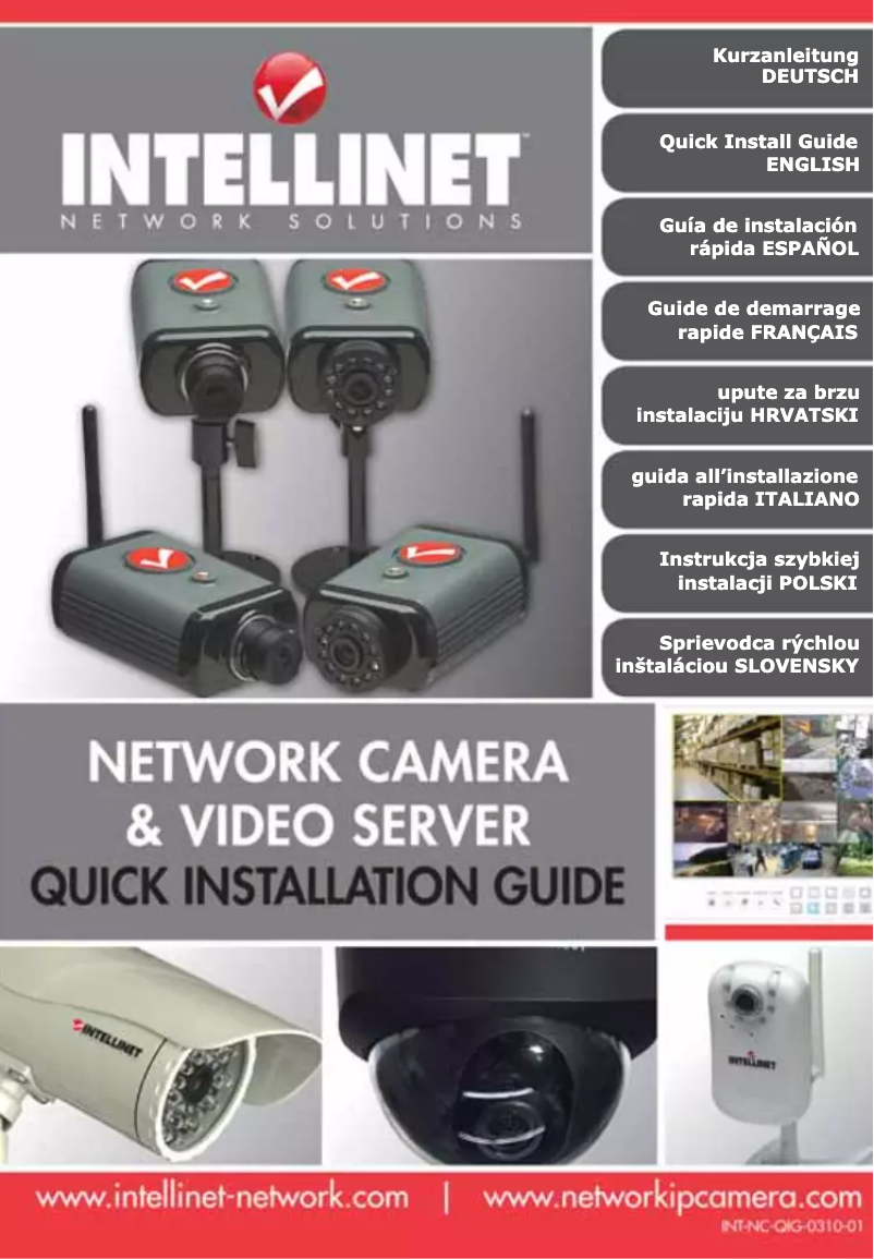 Página 1 del manual Manual de usuario Intellinet NVS30