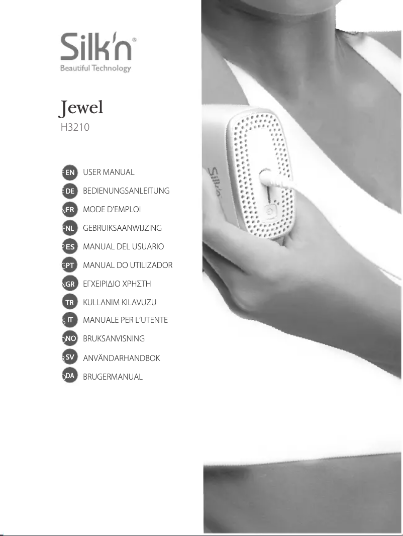 Page n°1 - Manuel utilisateur Silk'n Jewel H3210