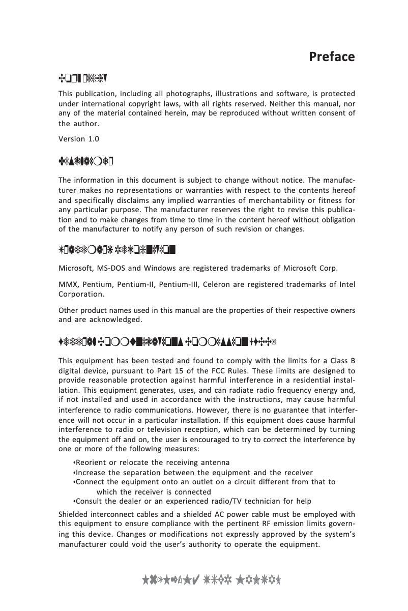 Page n°1 - Manuel utilisateur ECS H61H2-M4