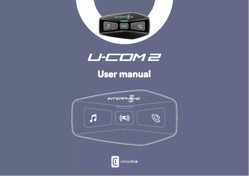 Page 1 de la notice Manuel utilisateur Interphone U-COM 2