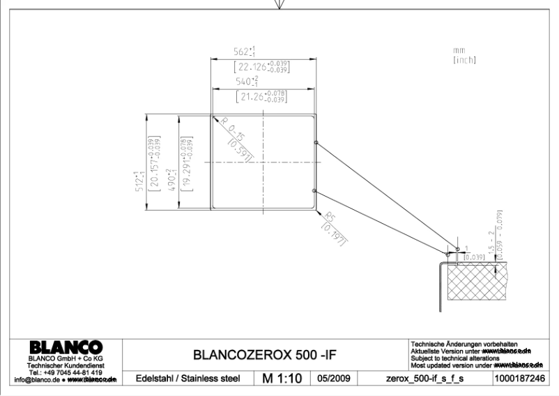 Image de la première page du manuel de l'appareil ZEROX 500-IF/A