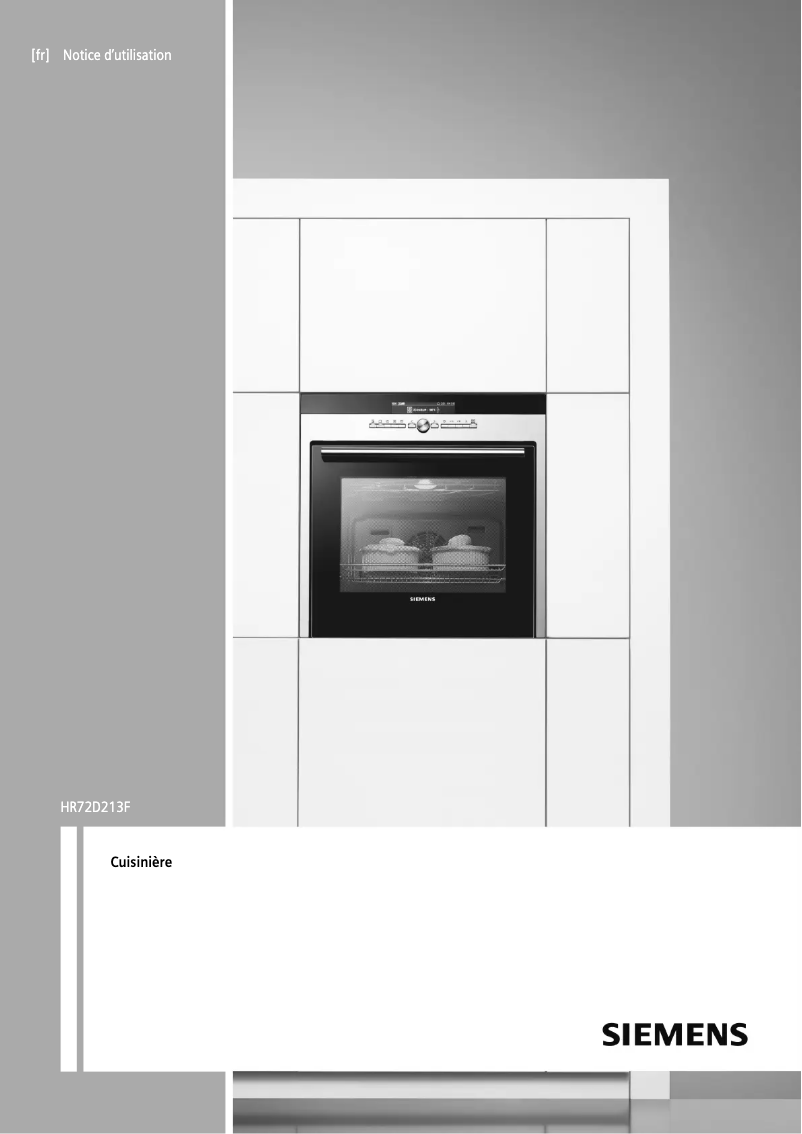 Page n°1 - Manuel utilisateur Siemens HR72D213F