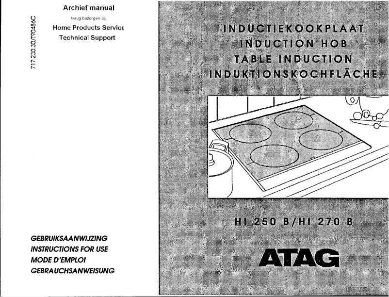 Image de la première page du manuel de l'appareil HI250B