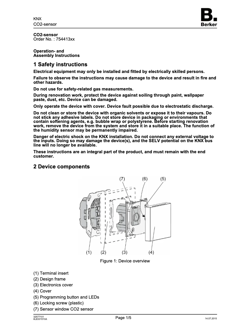 Page n°1 - Manuel utilisateur Hager 75441329