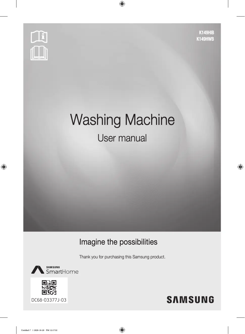 Page n°1 - Manuel utilisateur Samsung K149HWB
