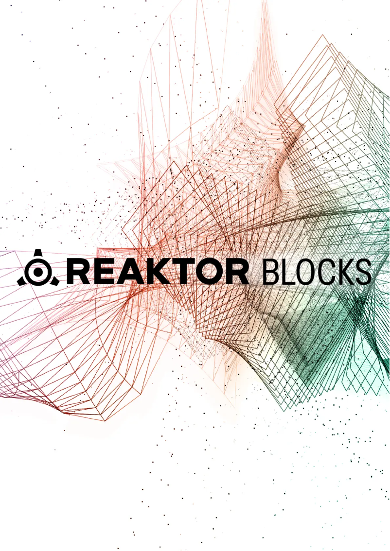 Page 1 de la notice Manuel utilisateur Native Instruments Reaktor Blocks