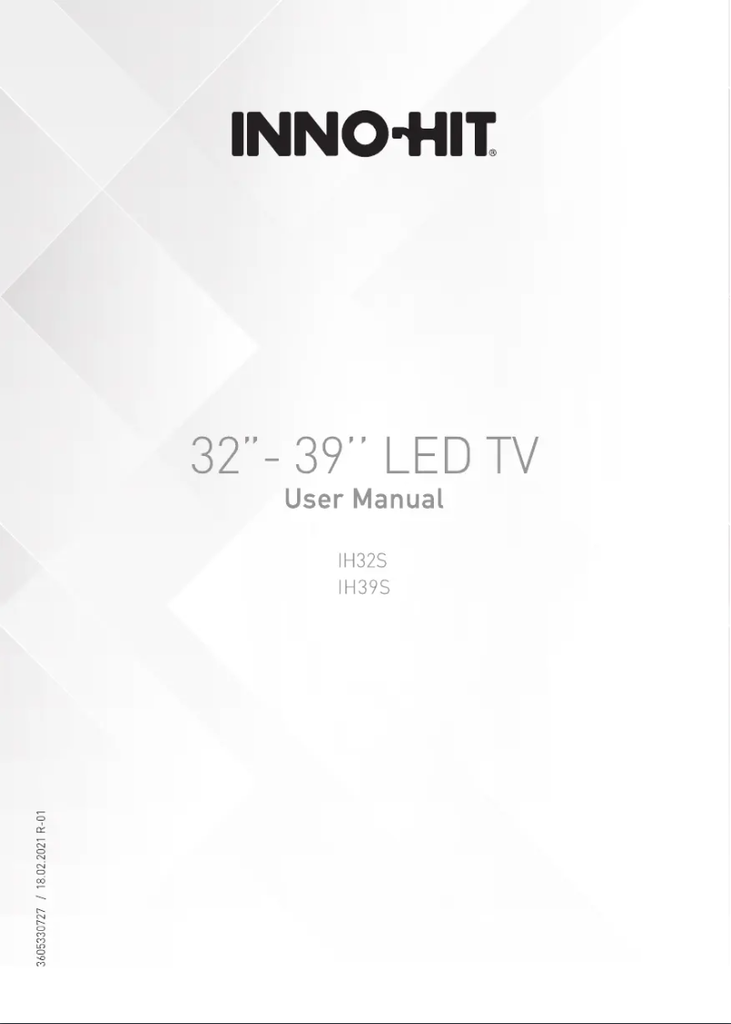 Image de la première page du manuel de l'appareil IH32S