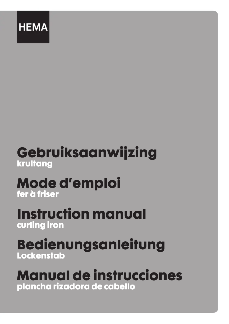Page 1 de la notice Manuel utilisateur Emerio HC-112869