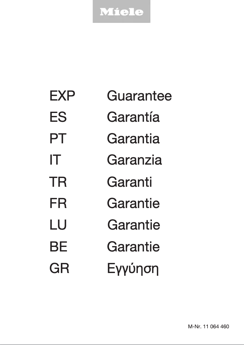 Page n°1 - Mode d'emploi Miele G 5022 SCU Selection