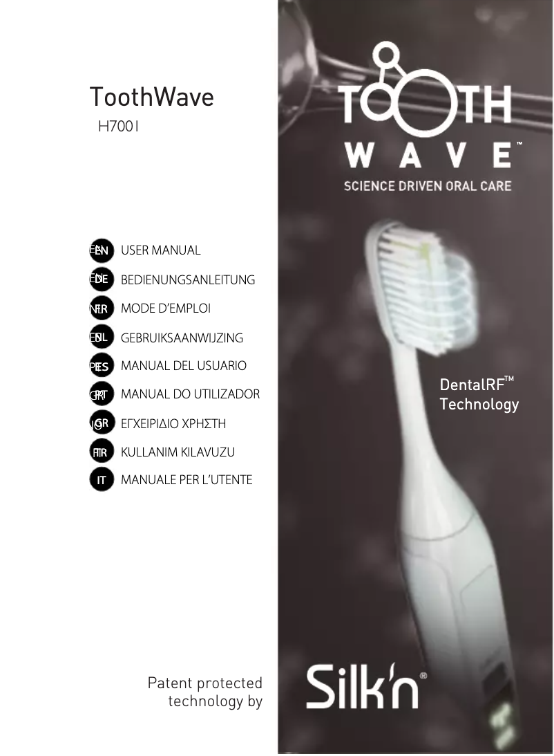 Page n°1 - Manuel utilisateur Silk'n ToothWave