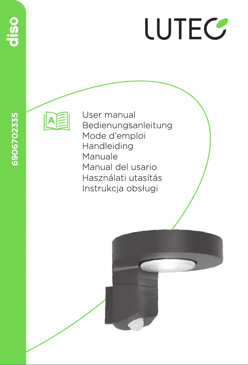 Image de la première page du manuel de l'appareil Diso